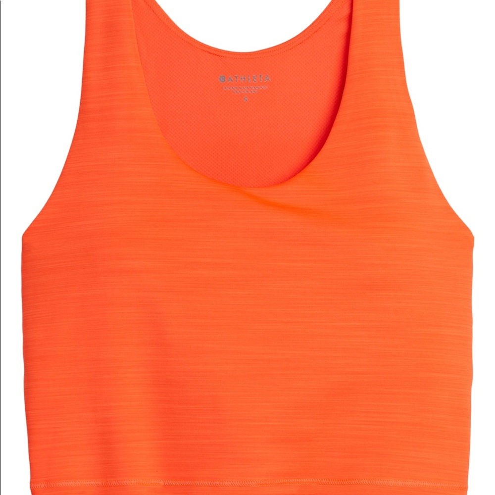 Athleta Ultimate Space Dye Crop (racing red) S
